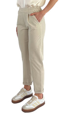 OFF-ON – Pantalone pences – Avorio