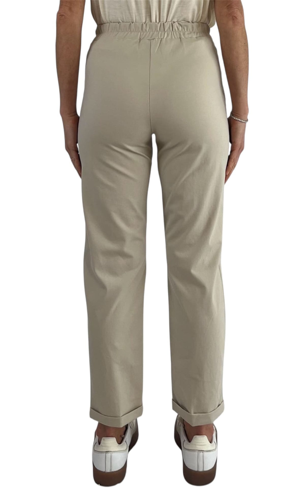 OFF-ON – Pantalone pences – Avorio
