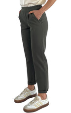 OFF-ON – Pantalone pences – Verde militare