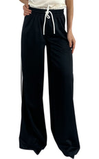 Susymix – Pantalone tuta oriental style – Nero