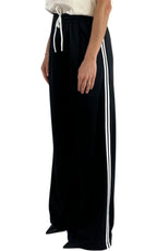 Susymix – Pantalone tuta oriental style – Nero