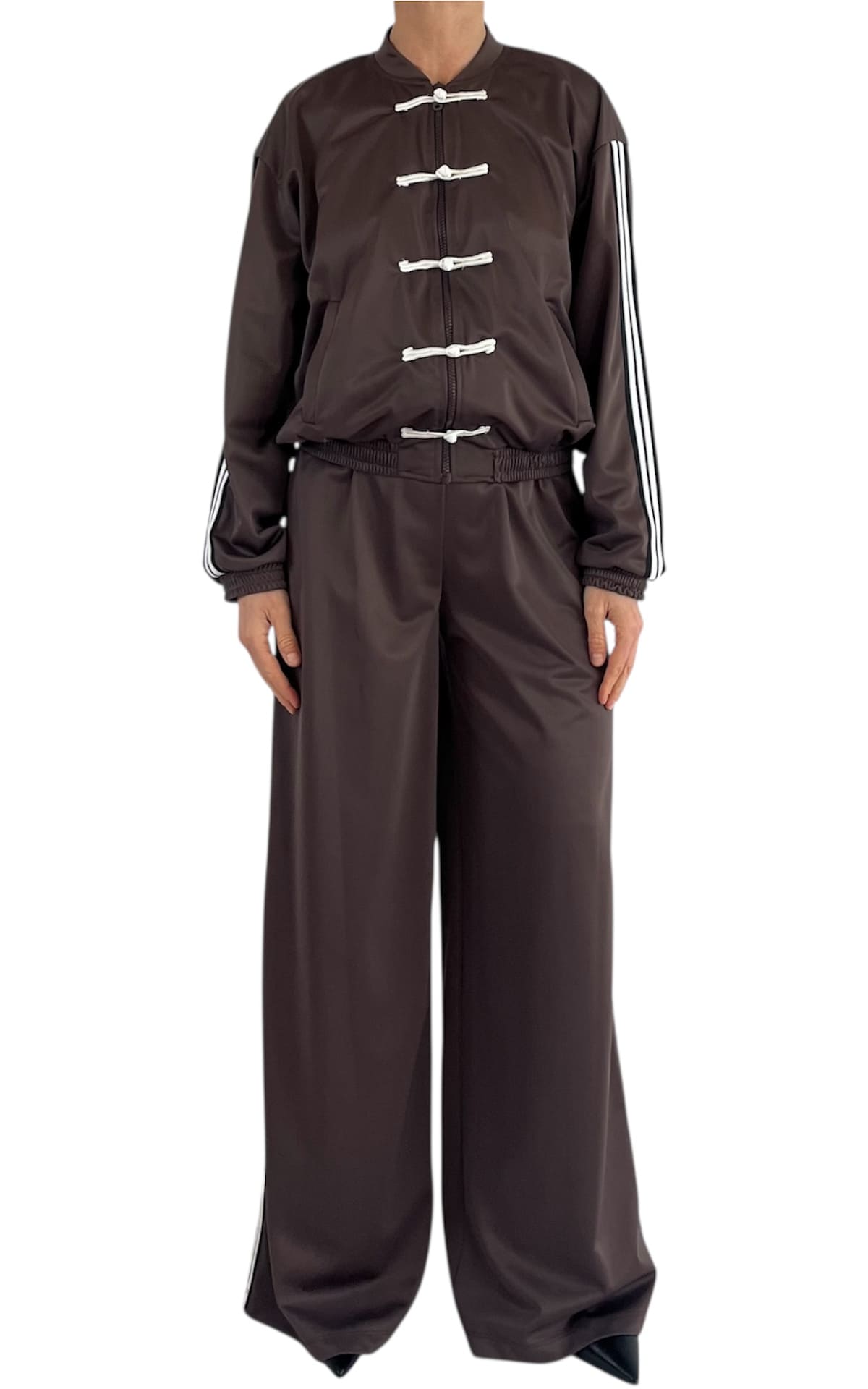 Susymix – Pantalone tuta oriental style – Moro