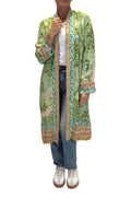 WU'SIDE - Kimono lungo - Verde mela