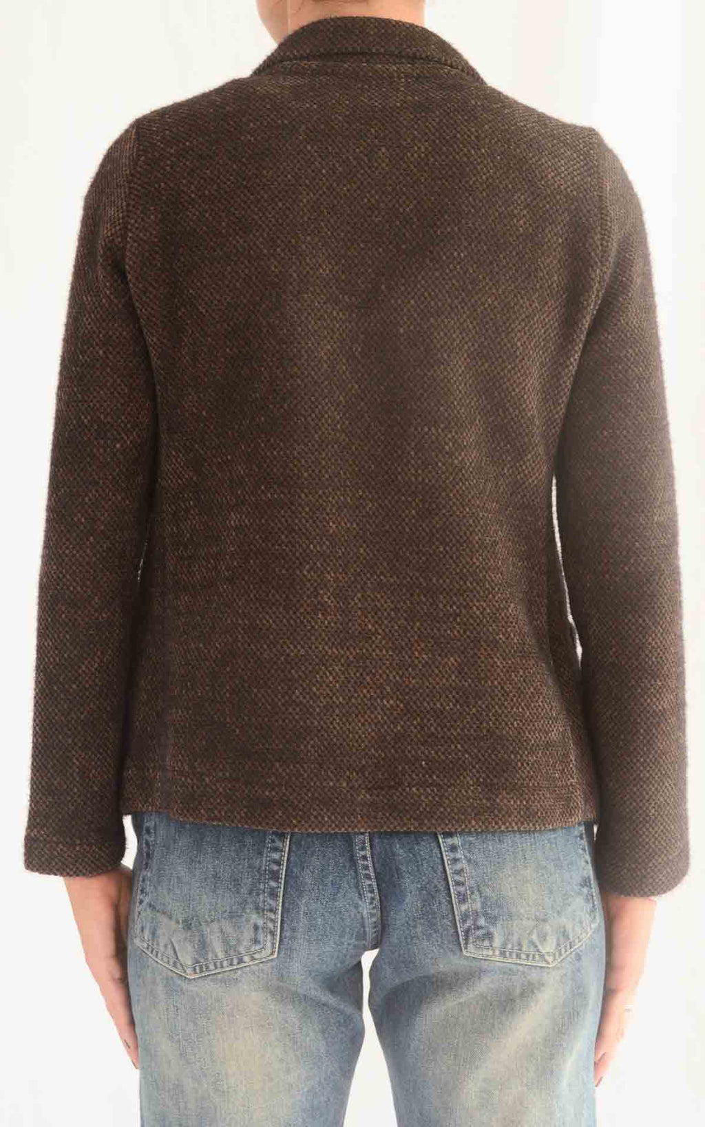 Susan Di - Giacca sale e pepe ciniglia - Moro