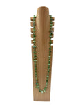 OFF-ON - Collana perline multiformi - Verde pistacchio