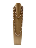 OFF-ON - Collana palline in raso - Beige