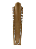 OFF-ON - Collana gocce acciaio - Silver