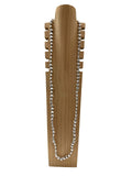 OFF-ON - Collana cuoricini acciaio - Silver