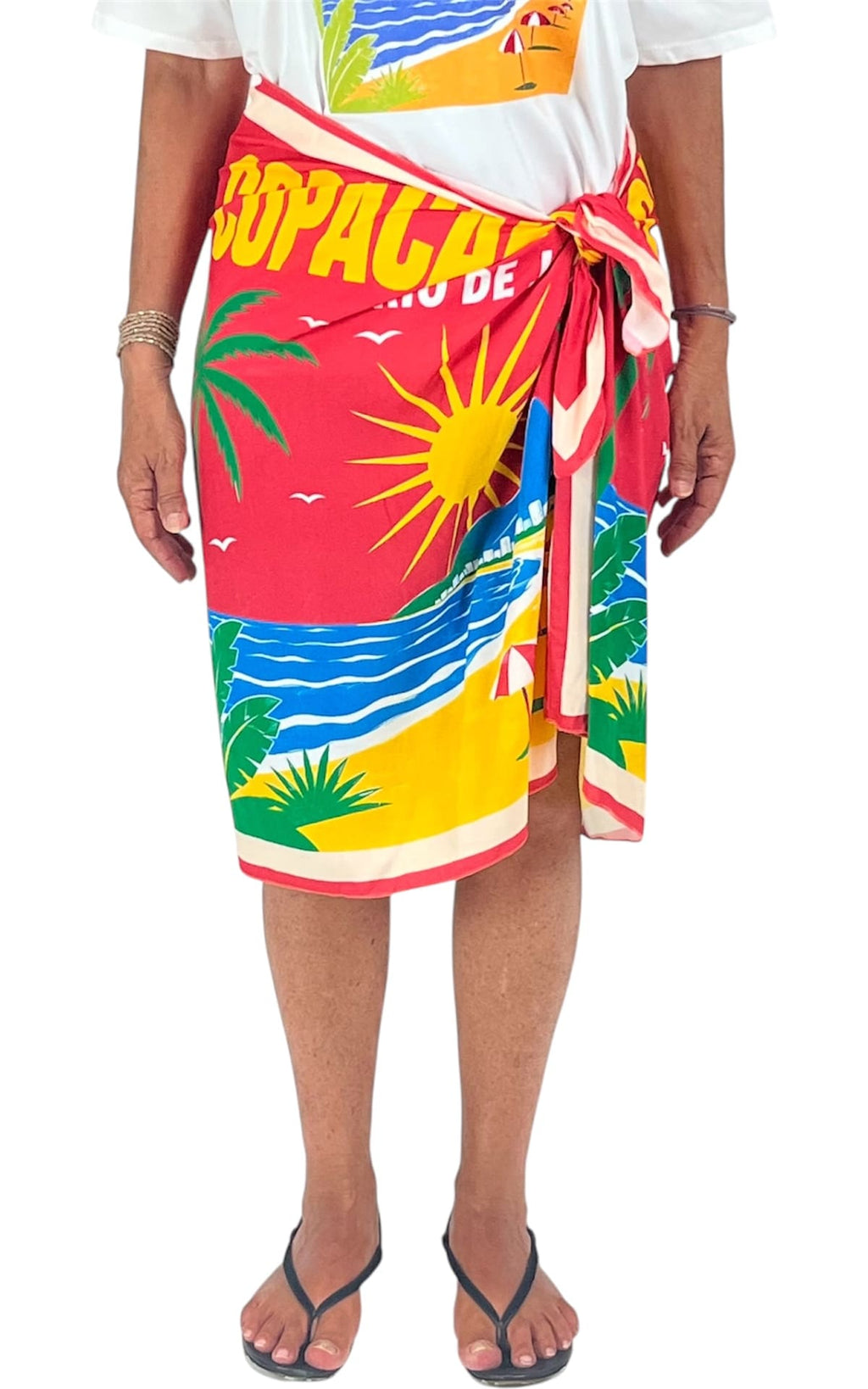Susymix - Gonna foulard - Corallo
