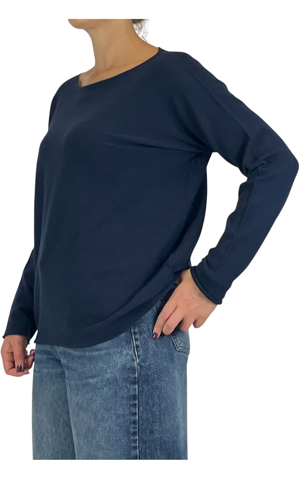 Initial - Maglia over - Blu