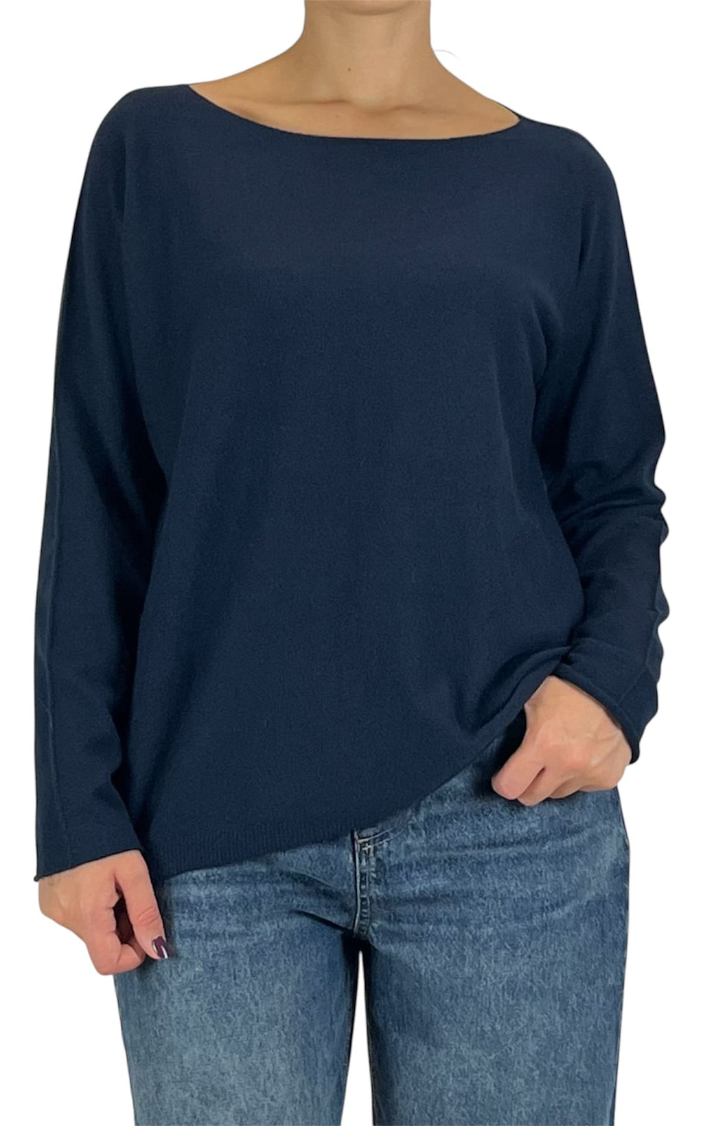 Initial - Maglia over - Blu