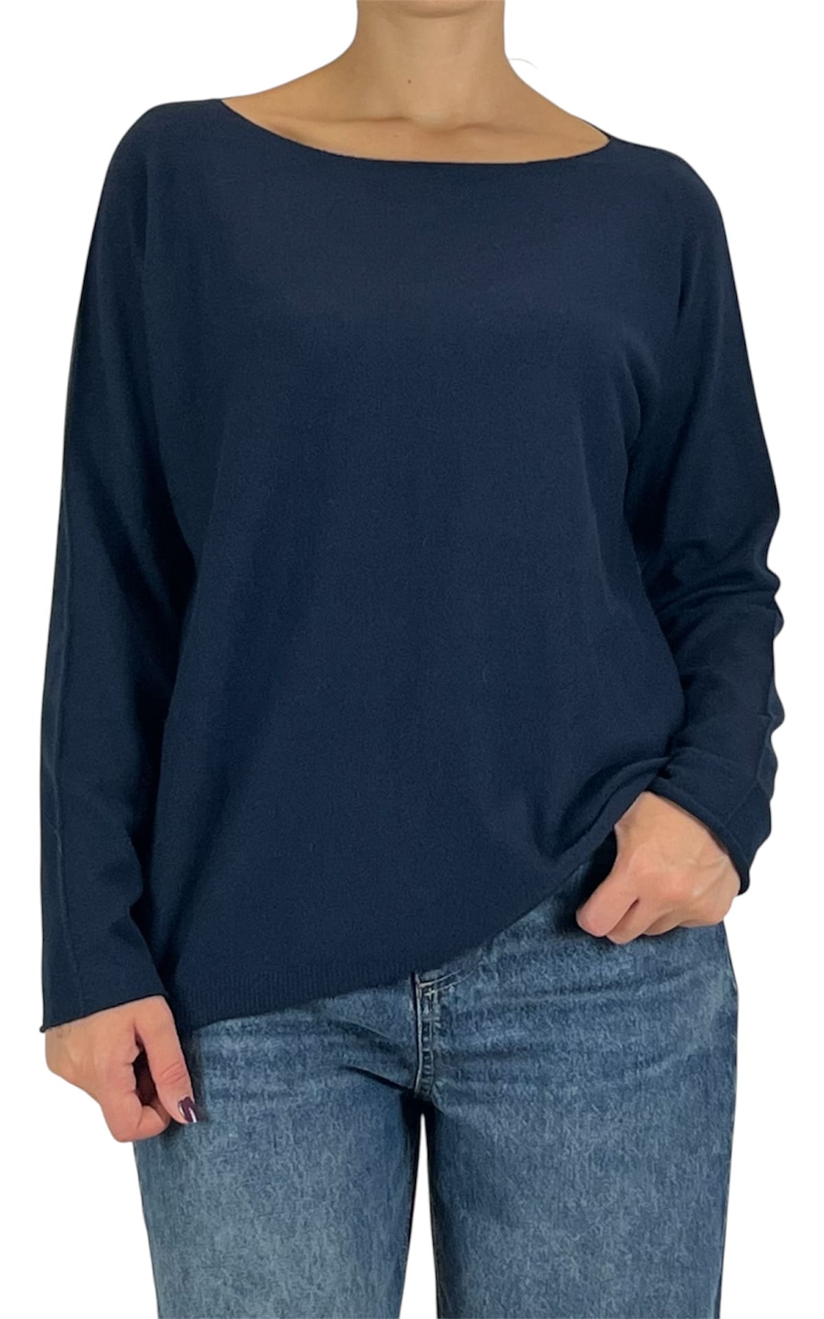 Initial - Maglia over - Blu