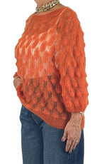 Off-On - Maglia pavone - Arancione
