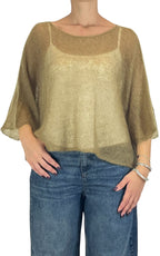 Initial - Maglia mohair over - Olio