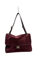 Off-on - Borsa Postina in pelle scamosciata - Barolo