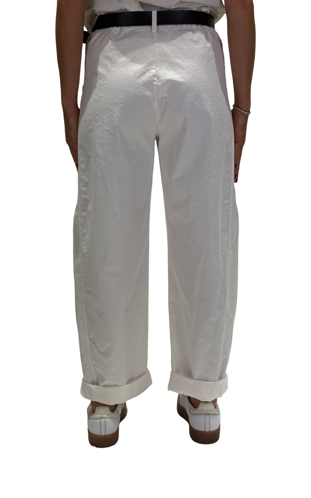 Susymix - Pantalone ovetto con elastico - Latte