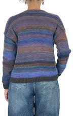 Off-on - Cardigan multicolore - Azzurro / moro