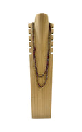 Off-on - Collana multi-filo con sfere dorate - Rubino