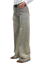 Susymix - Jeans palazzo - Denim sabbiato