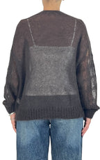Initial - Cardigan mohair - Moro