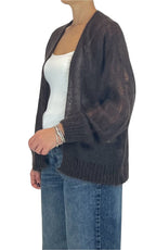 Initial - Cardigan mohair - Moro