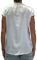 OFF-ON - Blusa scollo V - Latte