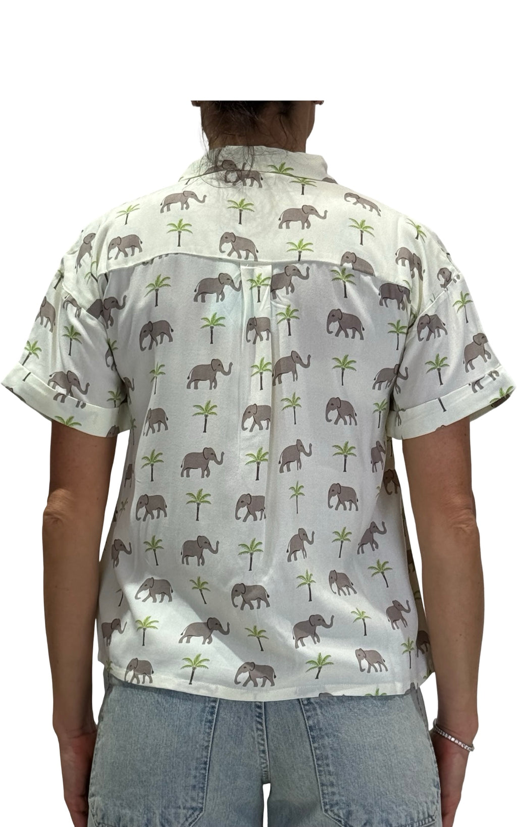 Compañía Fantástica - Camicia elefanti e palme - Burro