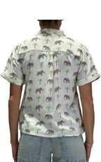 Compañía Fantástica - Camicia elefanti e palme - Burro