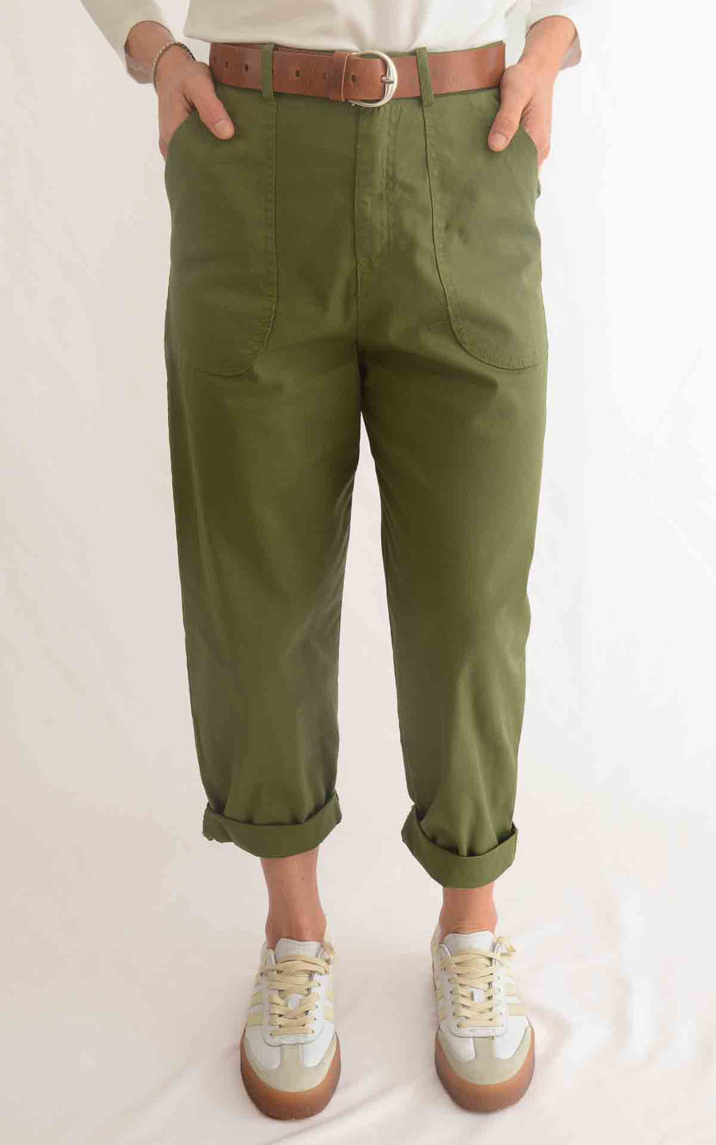 OFF - ON - Pantalone Lory - Verde