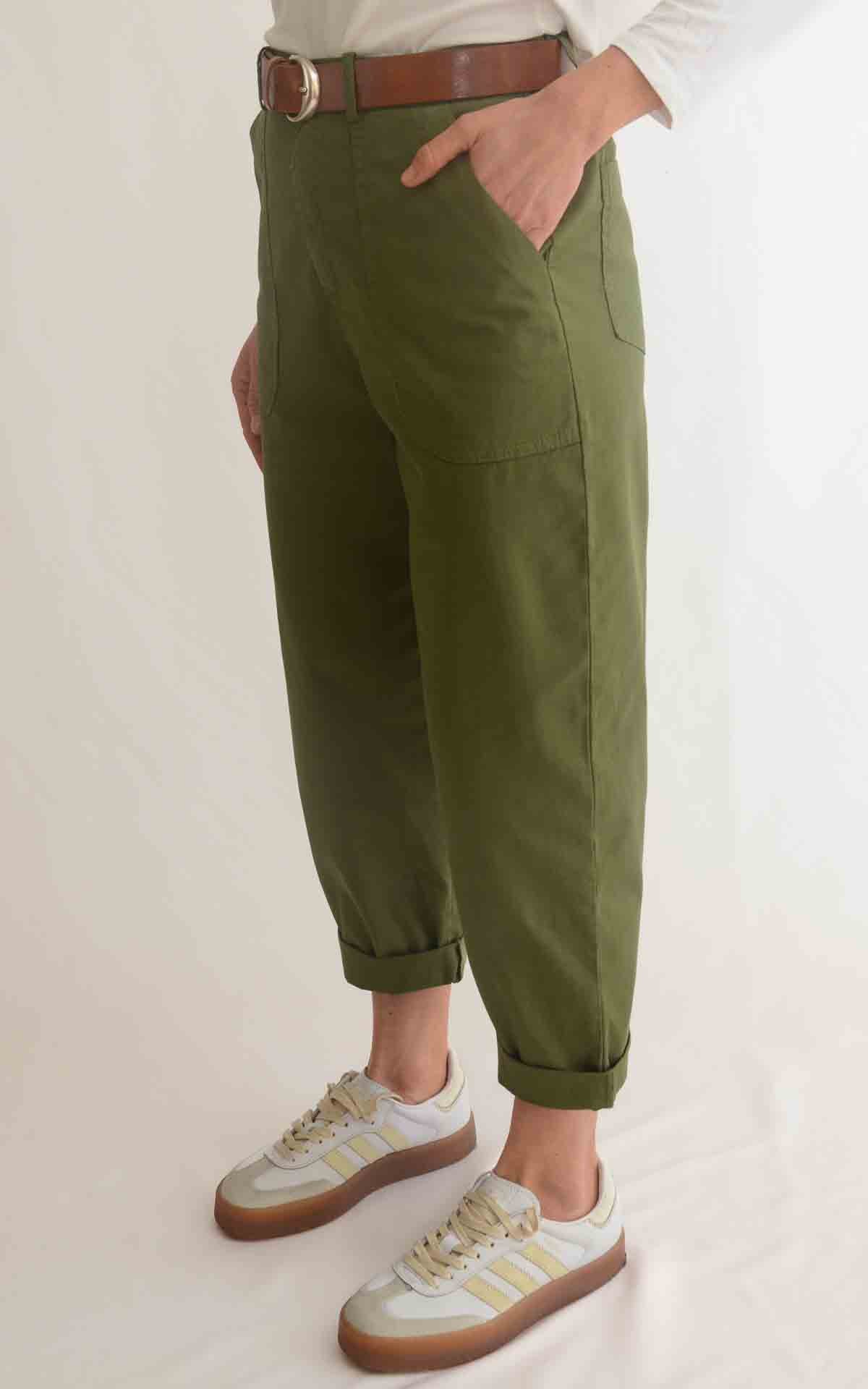 OFF - ON - Pantalone Lory - Verde