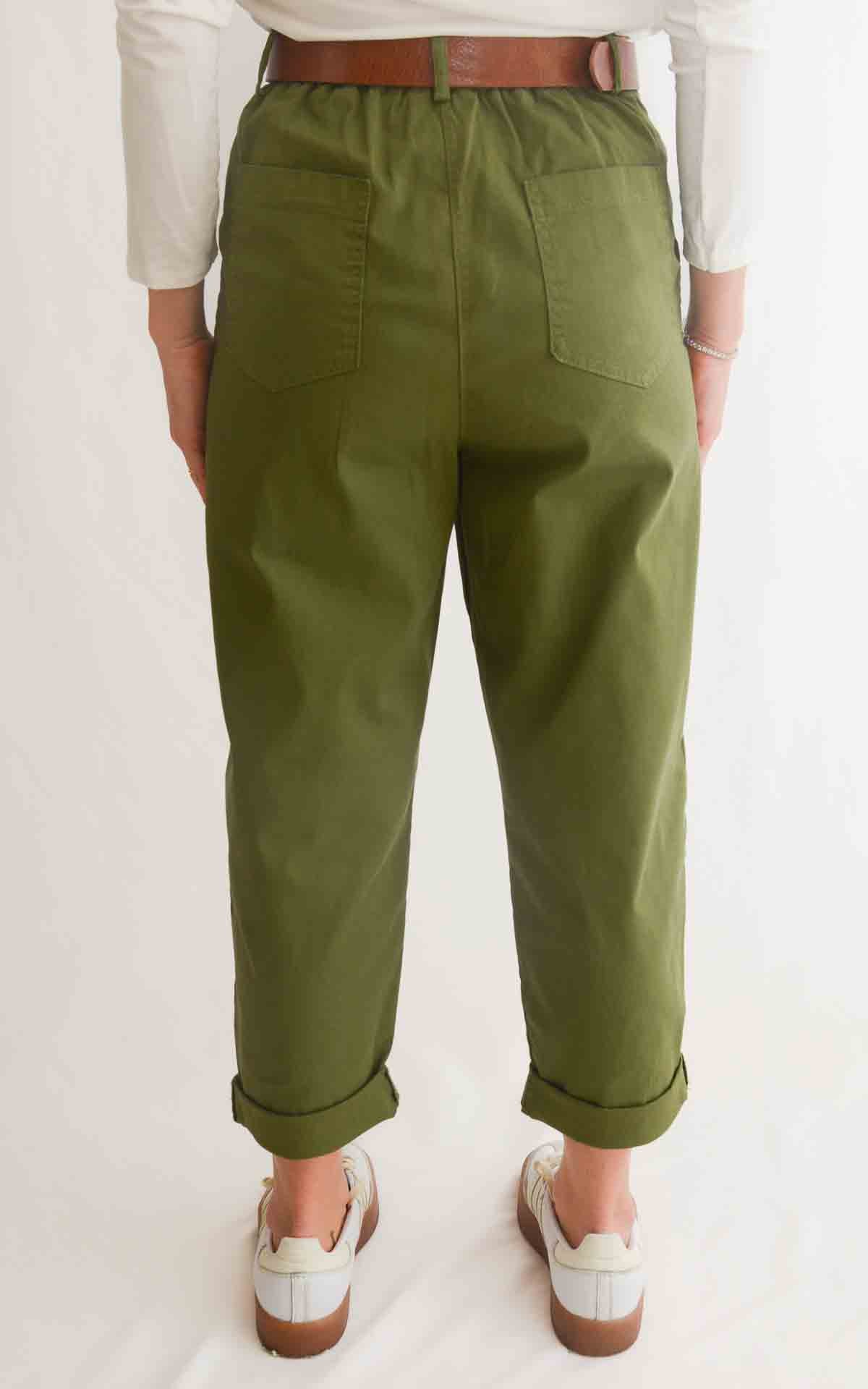 OFF - ON - Pantalone Lory - Verde