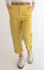 OFF - ON - Pantalone Lory - Giallo