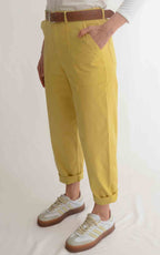 OFF - ON - Pantalone Lory - Giallo
