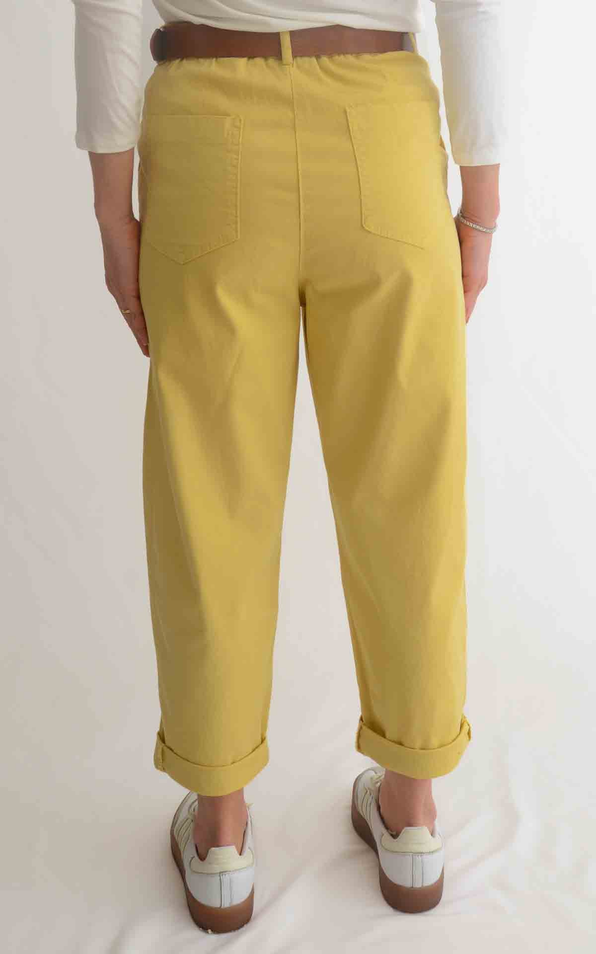 OFF - ON - Pantalone Lory - Giallo