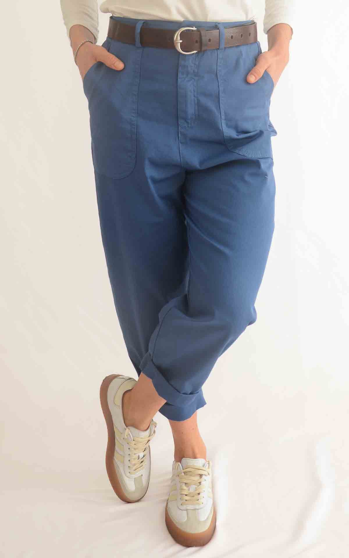 OFF -ON - Pantalone Lory - Azzurro