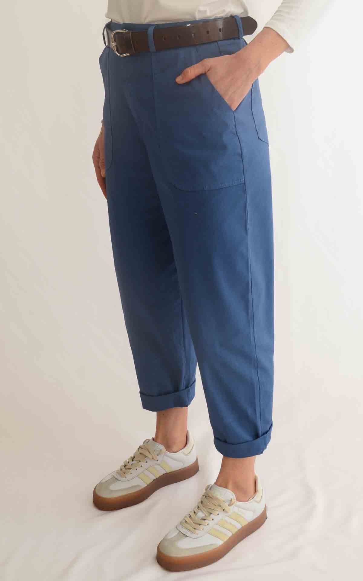 OFF -ON - Pantalone Lory - Azzurro