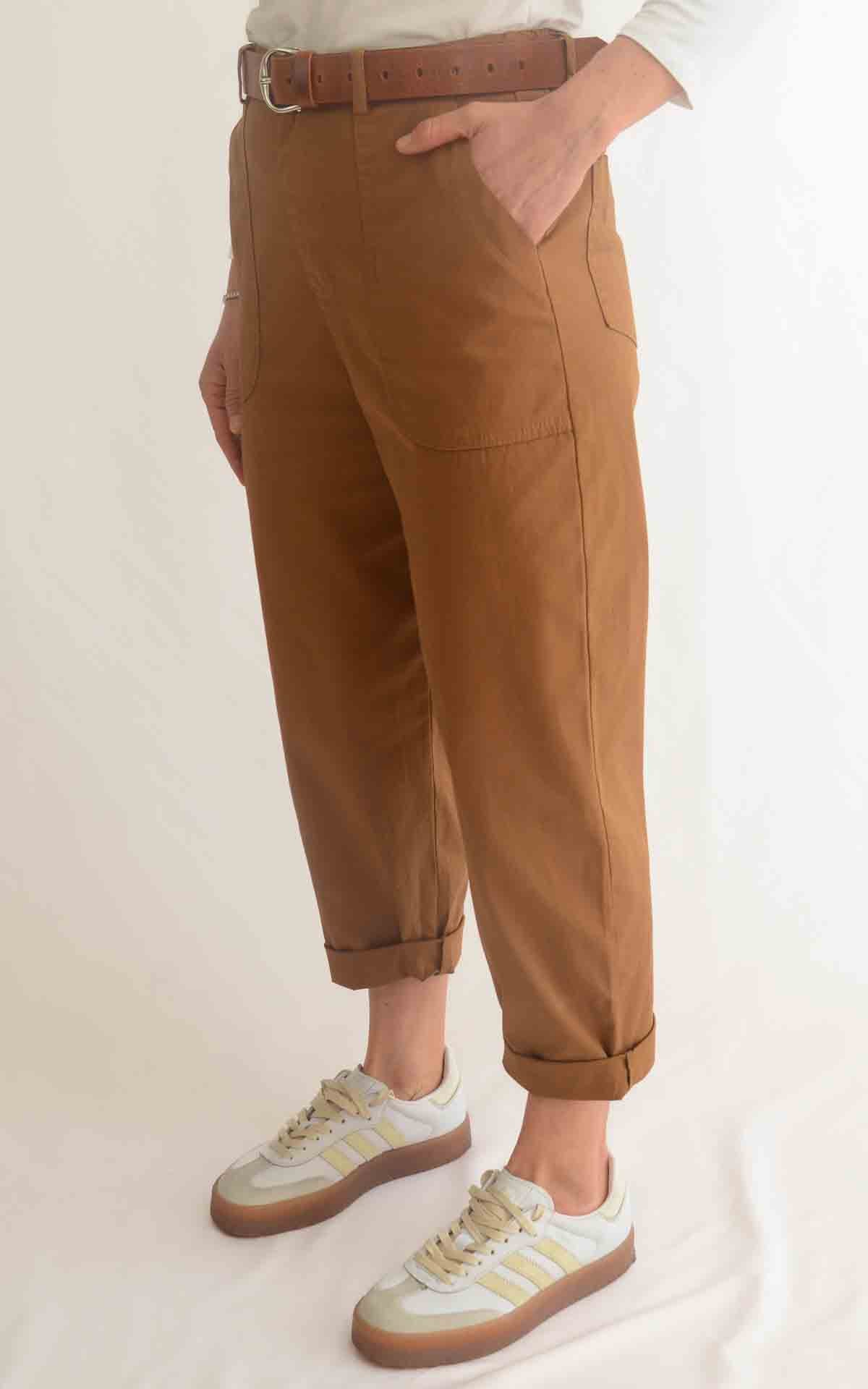 OFF - ON - Pantalone Lory - Tabacco