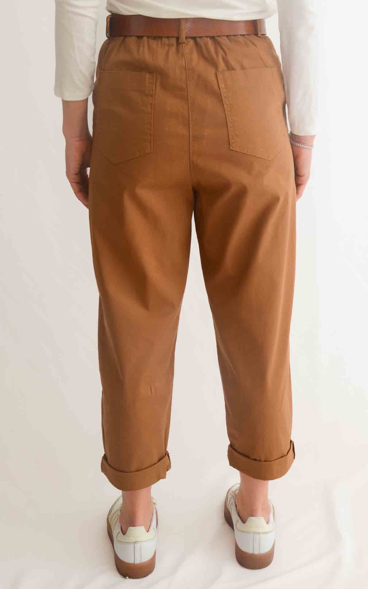 OFF - ON - Pantalone Lory - Tabacco