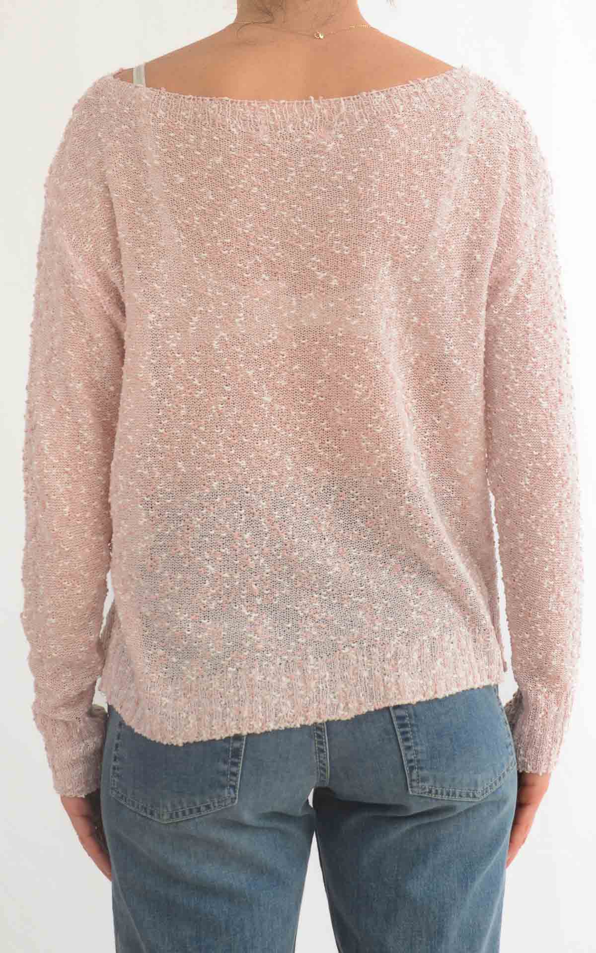 OFF - ON - Maglia nodini - Rosa