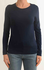 Initial - T-shirt tinta unita - Blu