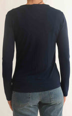 Initial - T-shirt tinta unita - Blu