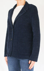 Susan Di - Giacca in velluto - Blu