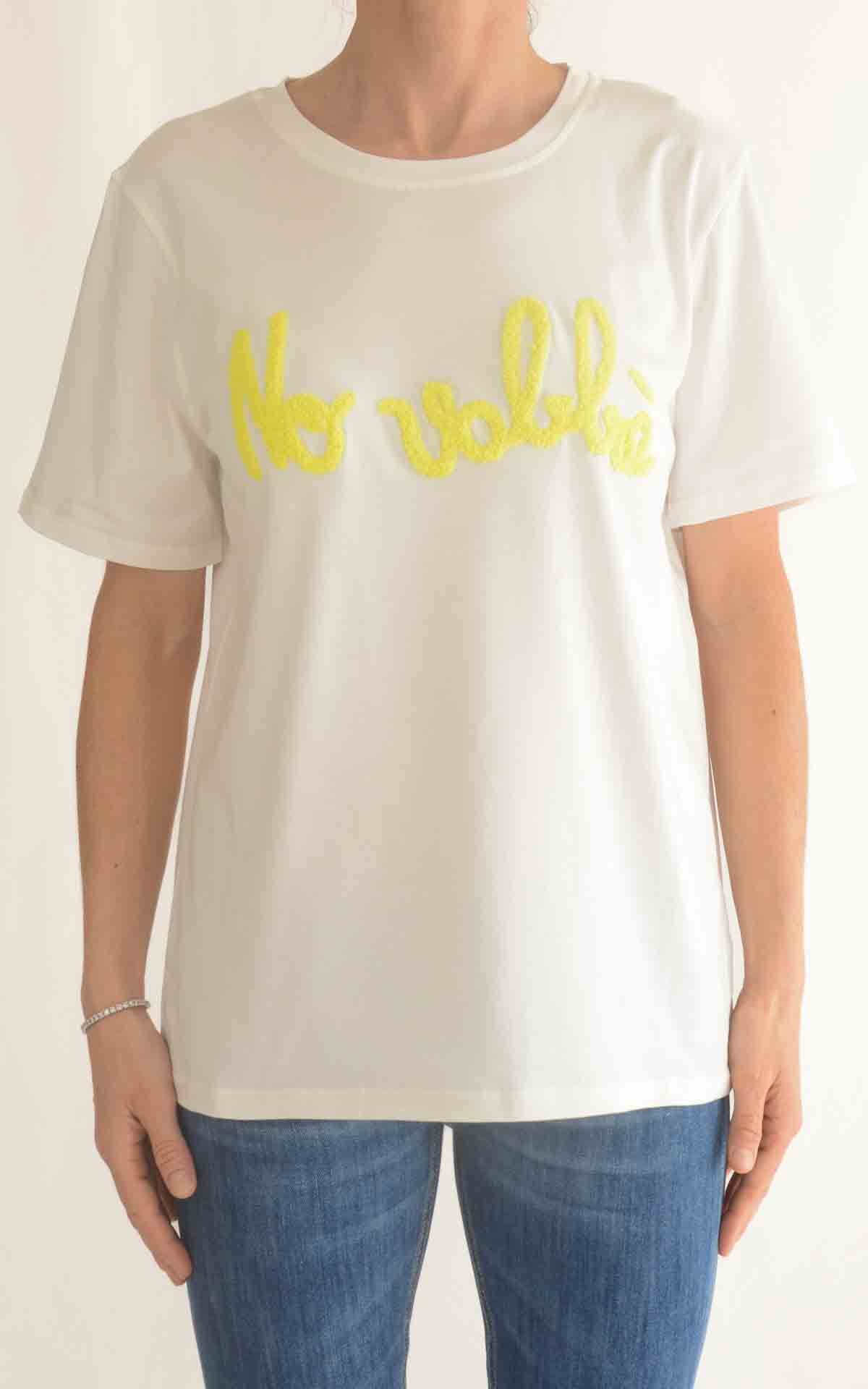 Civico 1 – T-shirt NO VABBE' – Giallo