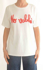 Civico 1 - T-shirt NO VABBE' - Rosso