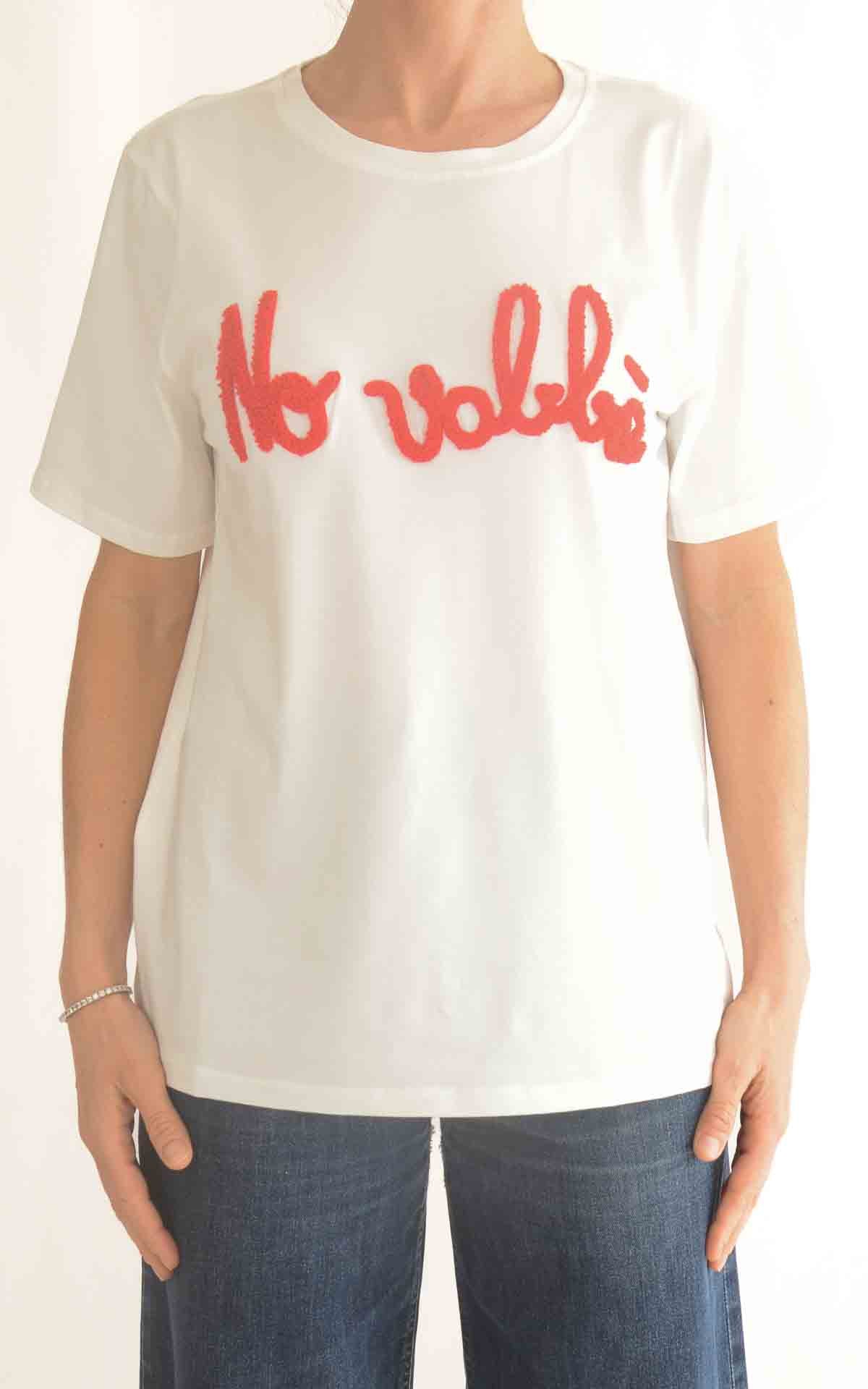 Civico 1 - T-shirt NO VABBE' - Rosso