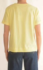 OFF-ON - T-shirt scatola - Giallo