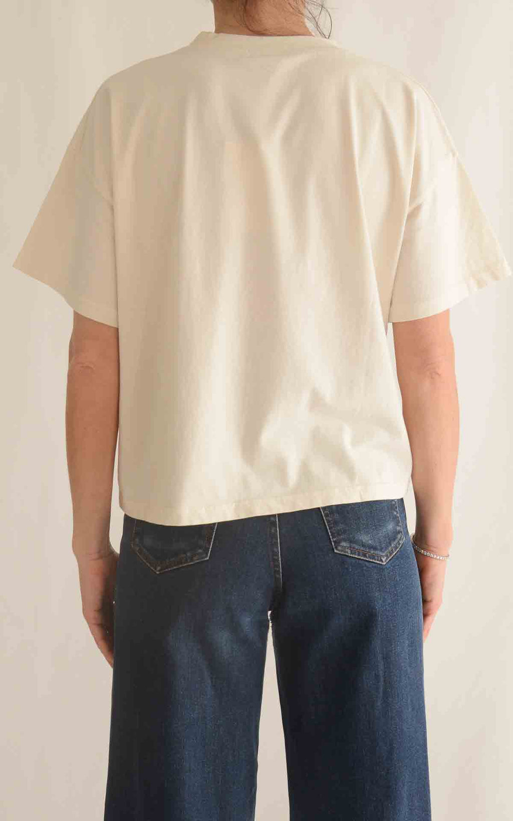 Susymix - T-shirt scatoletta - Burro