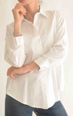 Eco - Camicia over - Bianco