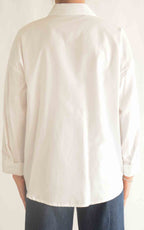 Eco - Camicia over - Bianco