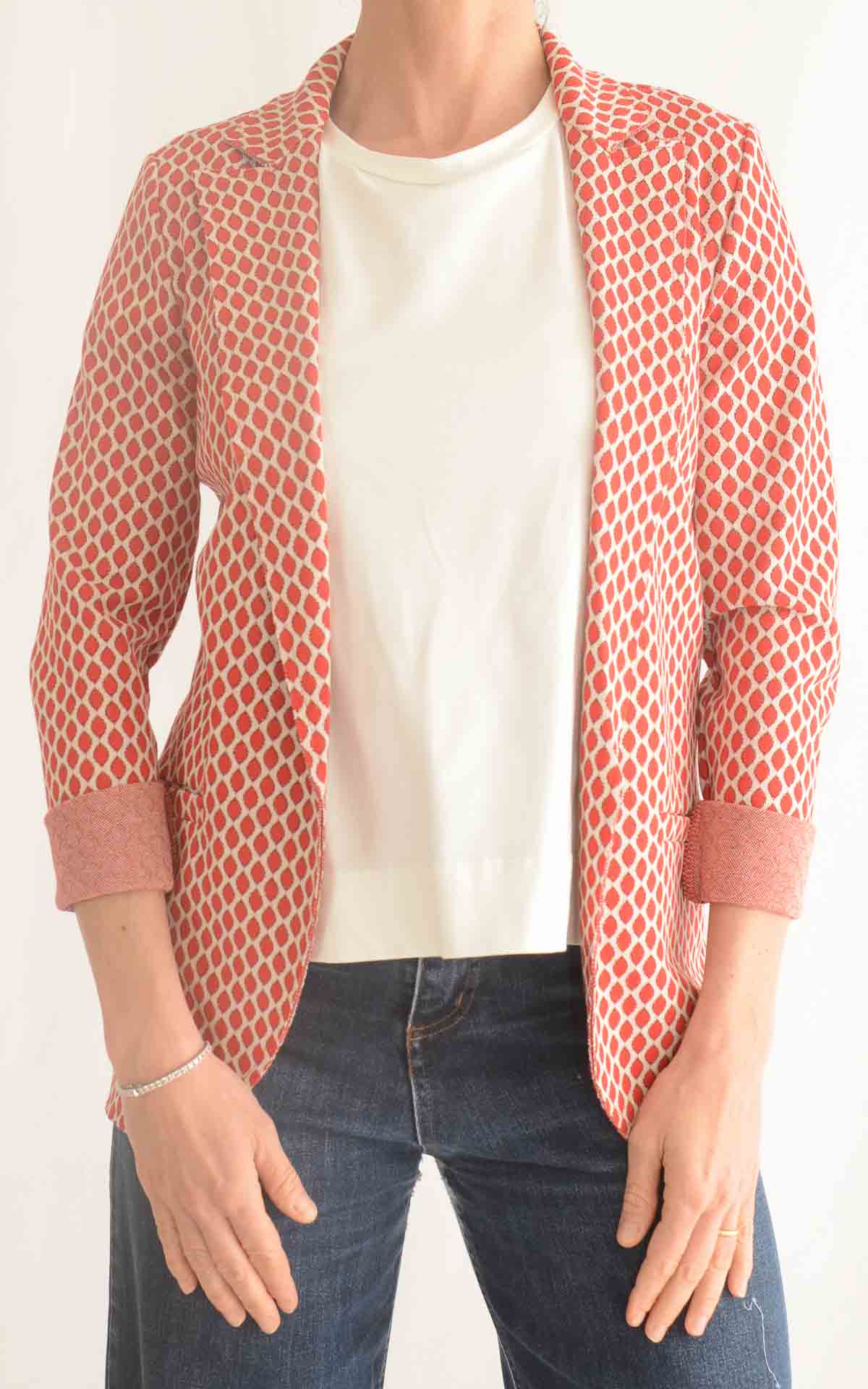 OFF-ON - Giacca Joy - Rosso